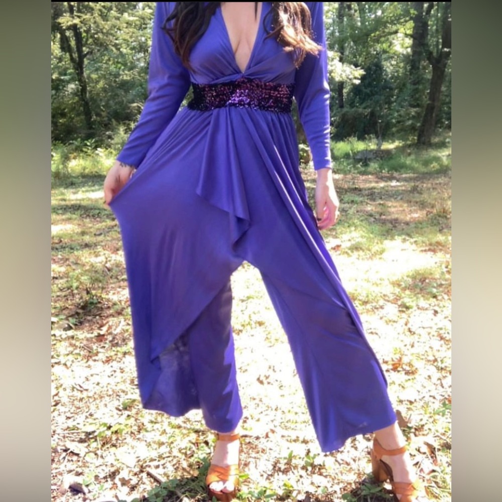 70s 80s Disco jumpsuit
